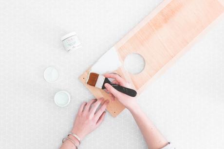 DIY Etagère suspendue avec pots intégrés ADC x LE BHV Marais