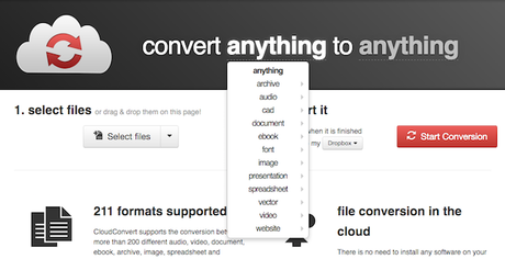 convertir des fichiers PDF vers Word cloudconvert