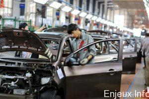 Nouvelle contraction de l’activité manufacturière en Chine