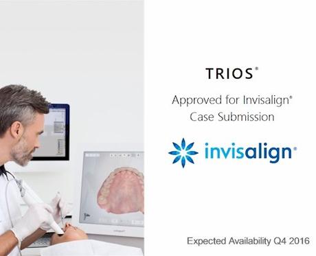 Invisalign accessible aux scanners Trios