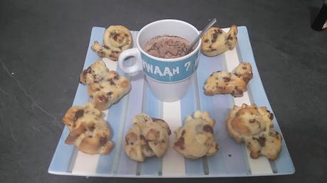 recette : Muffin bananes et pépites de chocolat