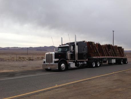 Petite pause au milieu du désert