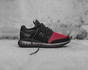 adidas Tubular Radial Black Burgundy