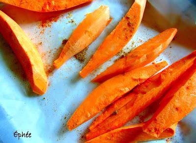 Patates douces avec sauce aux cerises Patates douces avec sauce aux cerises