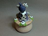 Boites à dents avec p'tite souris en porcelaine froide Boites à dents avec p'tite souris en porcelaine froide