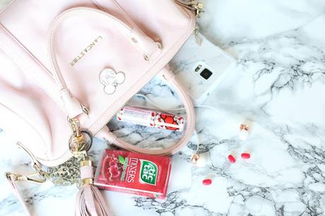 Sac Lancaster Rose Pastel Pins Disney Tic Tac Note 4 Samsung Ecouteurs Sudio Sweden Blanc Rose Gold