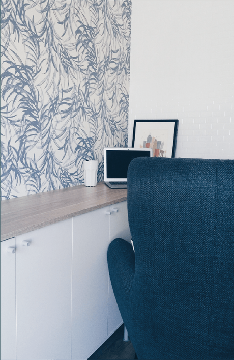 Visite déco : Mon bureau sur-mesure à petit prix !