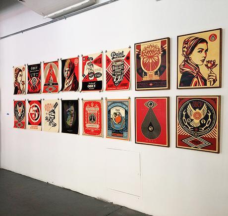 Obey à Art Rock : dans l’atelier du Géant