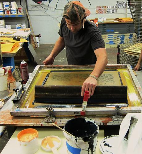 Obey à Art Rock : dans l’atelier du Géant