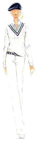 Découvrez en dessin les prochaines tenues Ralph Lauren pour Wimbledon