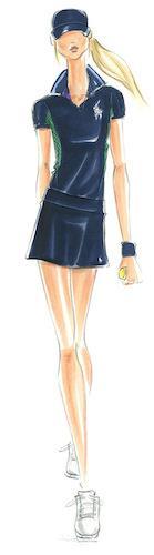 Découvrez en dessin les prochaines tenues Ralph Lauren pour Wimbledon