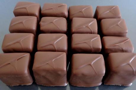 Chocolats fins : choco-caramel