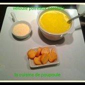 Velouté de poireau carottes au thermomix - La cuisine de poupoule