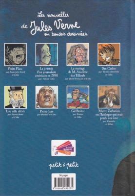 Les nouvelles de Jules Verne en bandes dessinées Les nouvelles de Jules Verne en bande-dessinées (verso)