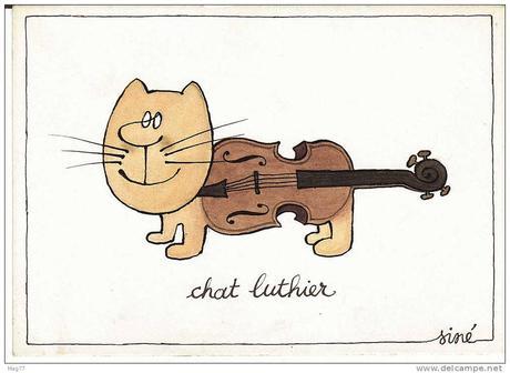 Chat luthier