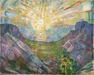 Edvard Munch - Le soleil 1910-1913