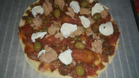 1 part(s) Pizza au thon
