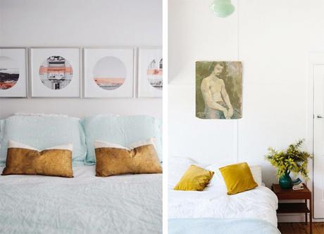 Une chambre nuancée de douceurs idées couleurs chambre - blog deco