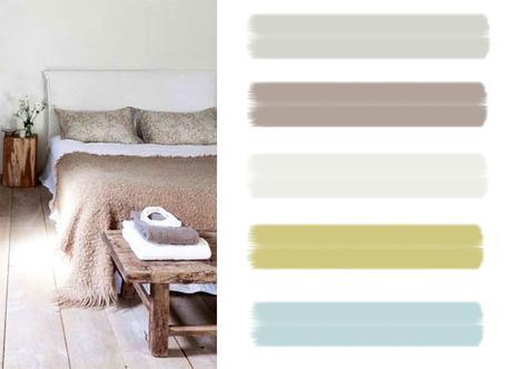 Une chambre nuancée de douceurs idées couleurs chambre - blog deco