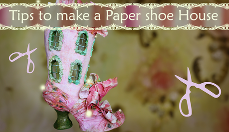Miniature-shoe-house-paper-secret