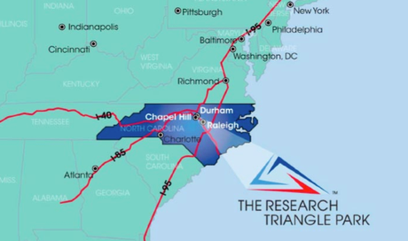  The Research Triangle Park.