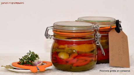 Poivrons Confits en Conserve et concours inside