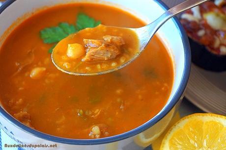 Chorba frik soupe algérienne pour Ramadan 