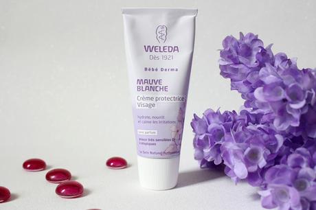 Quand Weleda protège la peau de mon bébé grâce à la mauve blanche!