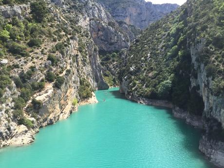 Carte postale du Verdon, et du Lac de Sainte Croix #Provence