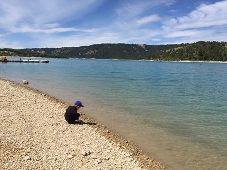 Carte postale du Verdon, et du Lac de Sainte Croix #Provence