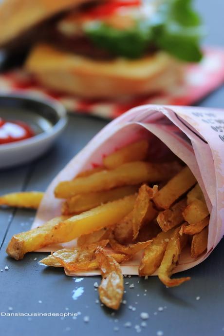 {100% maison} Burger & frites {100% maison} Burger & frites