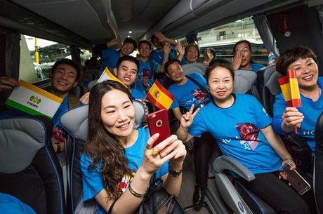 Un milliardaire chinois a envoyé 2.500 employés pour passer des vacances gratuitement en Espagne