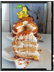 Chiffon poire-caramel