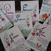Commande Cartes Postales Prénom Lily la Plume - Les Prénoms par Lily la Plume