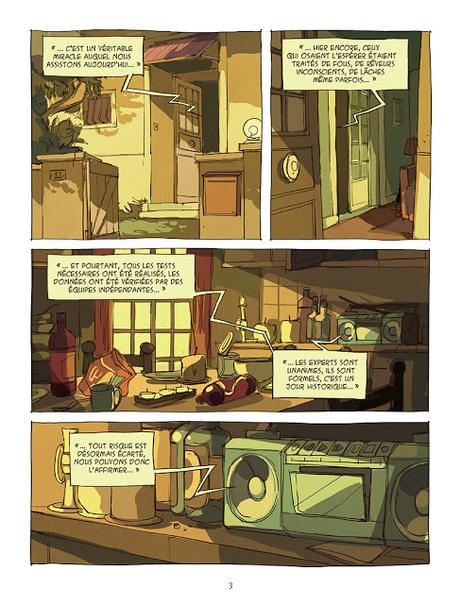 Page extraite de L'Apocalypse Selon Magda de Chloé Vollmer-Lo et Carole Maurel chez Delcourt