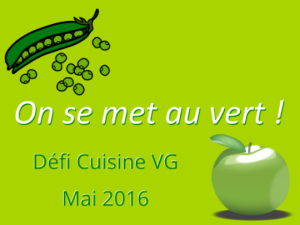 Défis ON SE MET AU VERT - cuisine VG