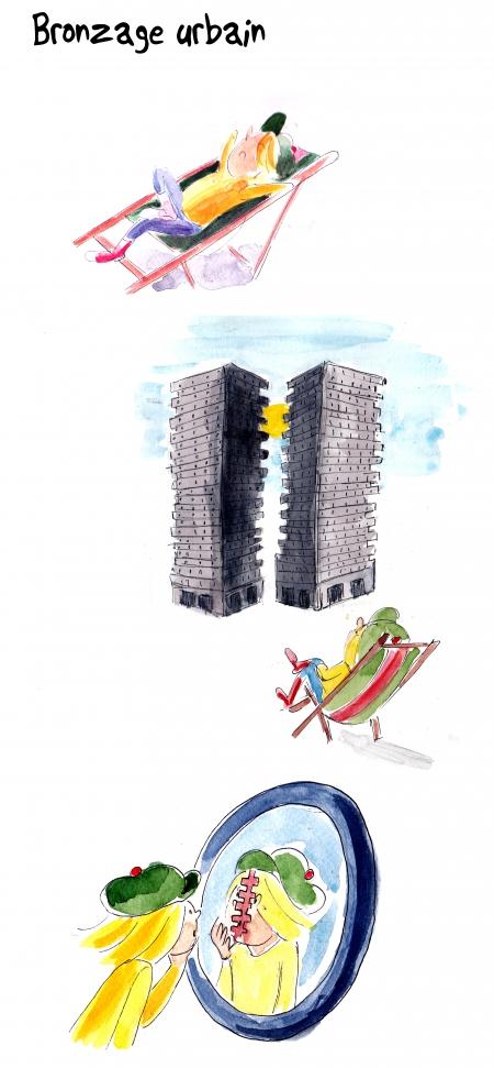  webzine,bd,gratuit,zébra,bande-dessinée,fanzine,strip,lola,aurélie dekeyser,bronzage,urbain,ville,humour