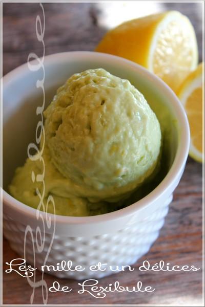 ~Sorbet à l'avocat et au citron~