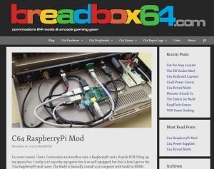 C64 RaspberryPi Mod