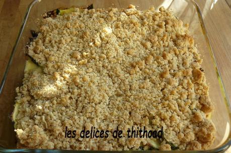 gâteau à la courgette et crumble au parmesan gâteau à la courgette et crumble au parmesan