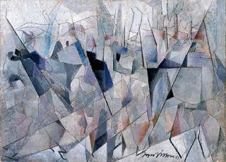 J. Villon, soldats en marche