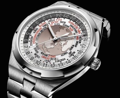 World Time Overseas cadran gris 7700V-110A-B129