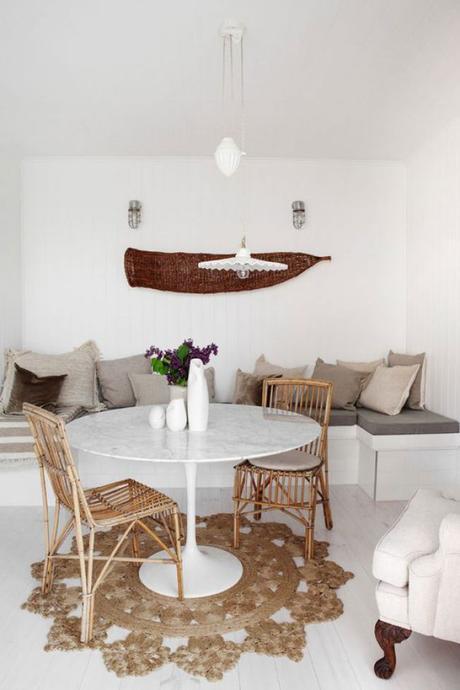 Table à manger ronde, une (très) bonne idée déco !