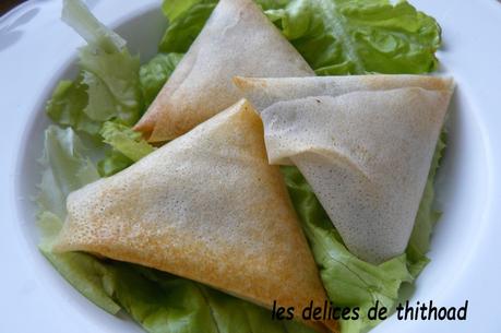 bricks aux poireaux sans friture