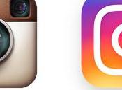 Instagram: nouveau logo acidulé remplace design original l'appareil photo polaroïd