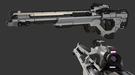 Cameron-Kerby-Vortex-Rifle-Render_2560x1440-1024x576 DOOM - les artworks continuent avec les armes