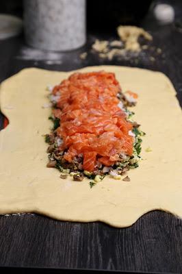 Coulibiac, Kulebyaka, saumon riz, recette russe