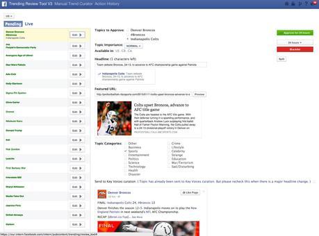 La capture d'écran du Review Tool, dont la largeur a été modifiée pour en faciliter la consultation.