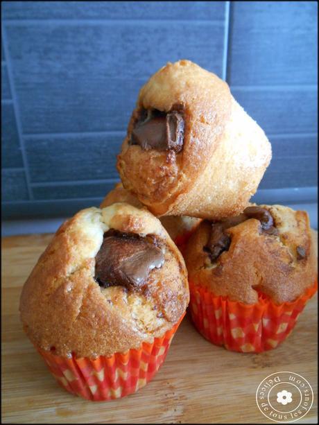 Muffins au Nutella (partenaire Comptoir de Lise)