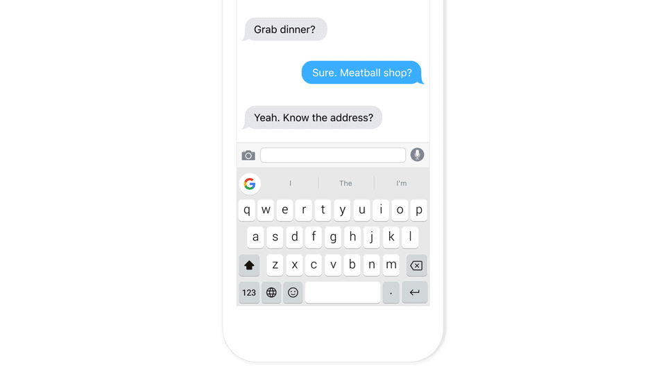 Gboard le nouveau clavier de Google pour la recherche et les GIF Gboard le nouveau clavier de Google pour la recherche et les GIF